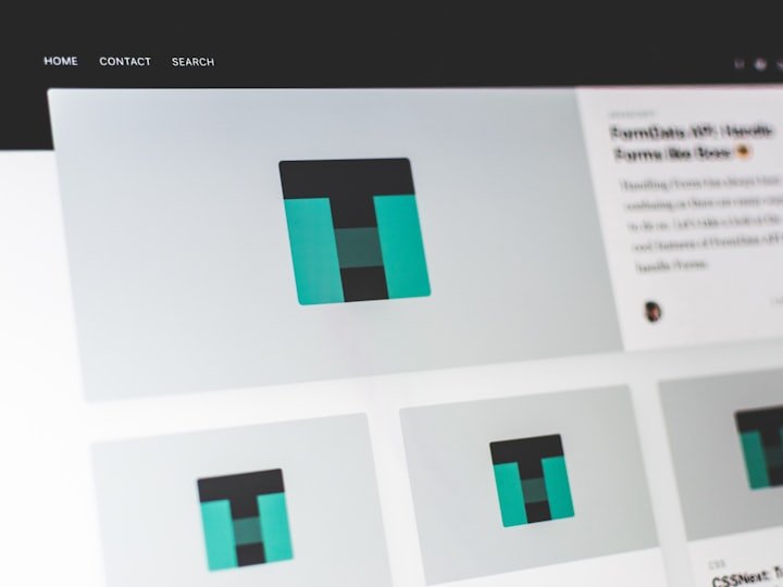 Website met online productcatalogus